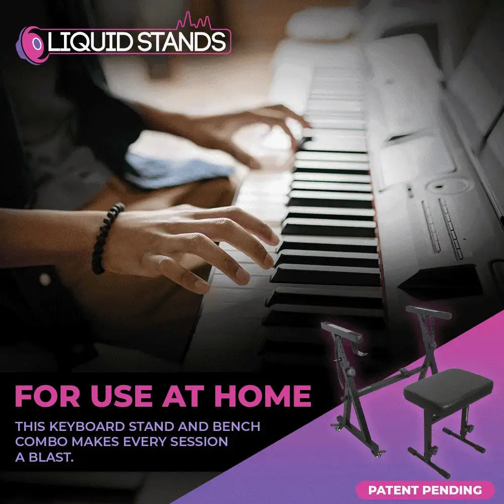 Z-Style Keyboard Stand and Piano Bench