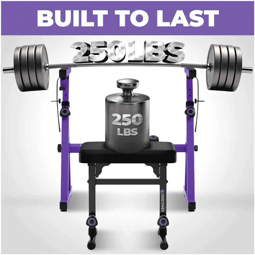Adjustable Z Style Purple Keyboard Stand w/ Mesh Cushion Bench Liquid Stands
