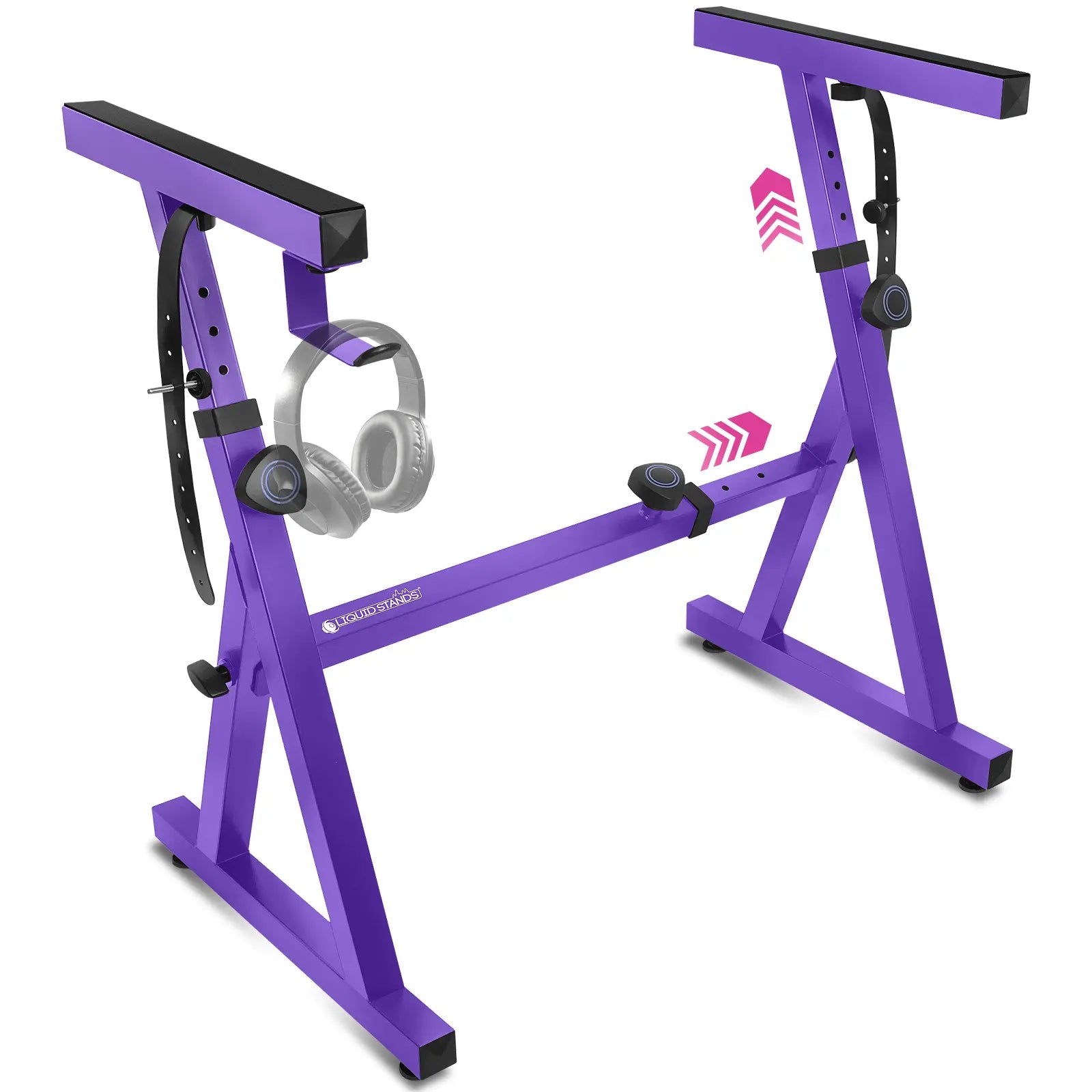 Adjustable Z Shape Purple Keyboard Stand Liquid Stands