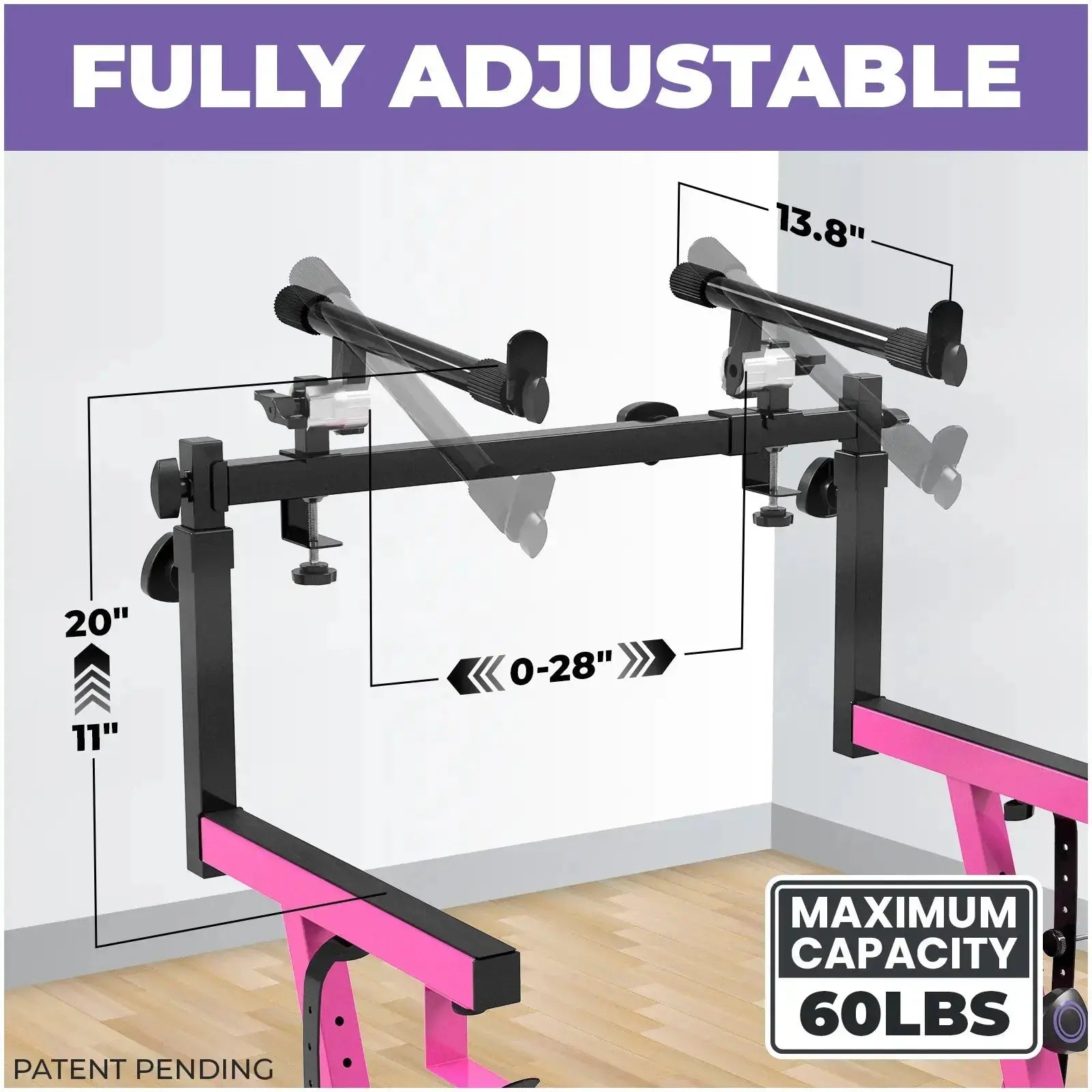 WS Adjustable 2nd Tier Keyboard Stand Attachment Liquid Stands