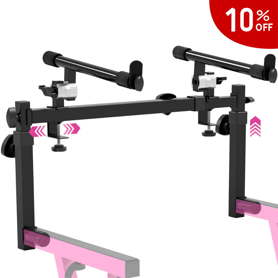 Adjustable 2nd Tier Keyboard Stand Attachment Liquid Stands