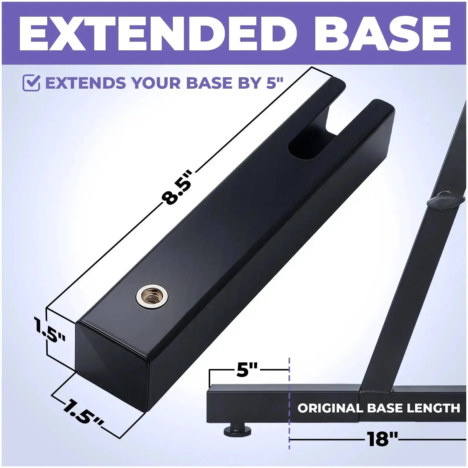 Extender for Keyboard Stand Liquid Stands
