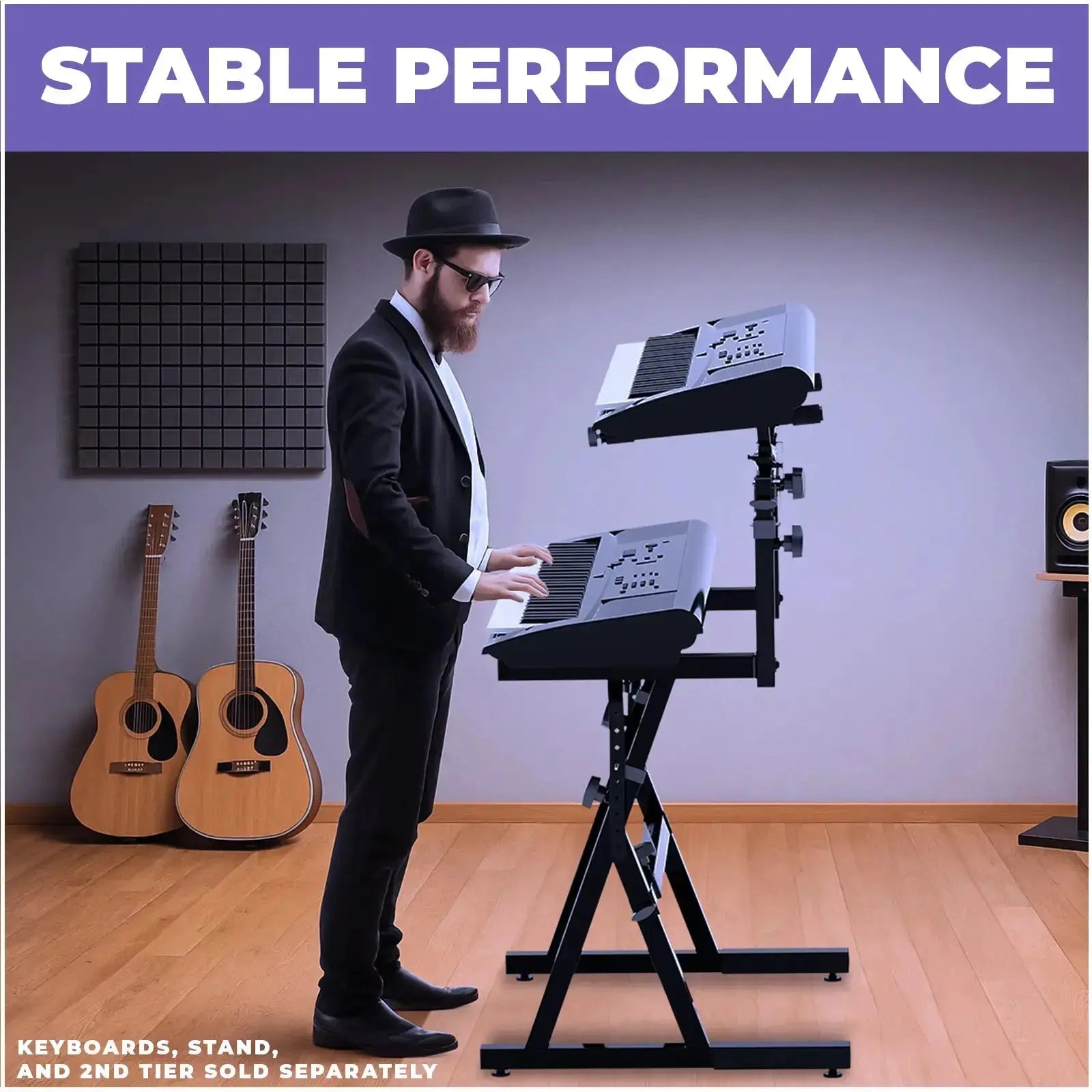 Extender for Keyboard Stand Liquid Stands