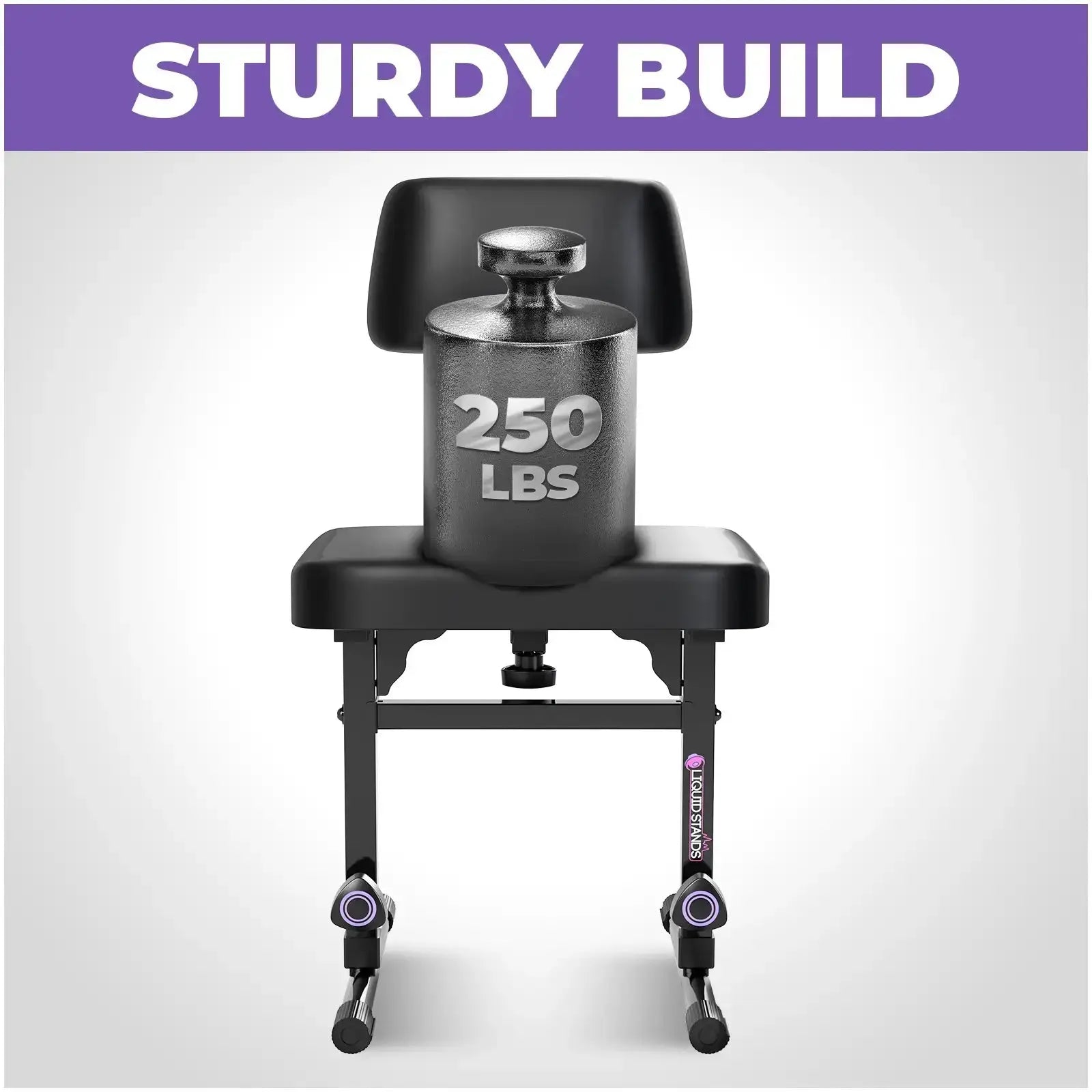 Adjustable Keyboard Bench Seat with Backrest Liquid Stands
