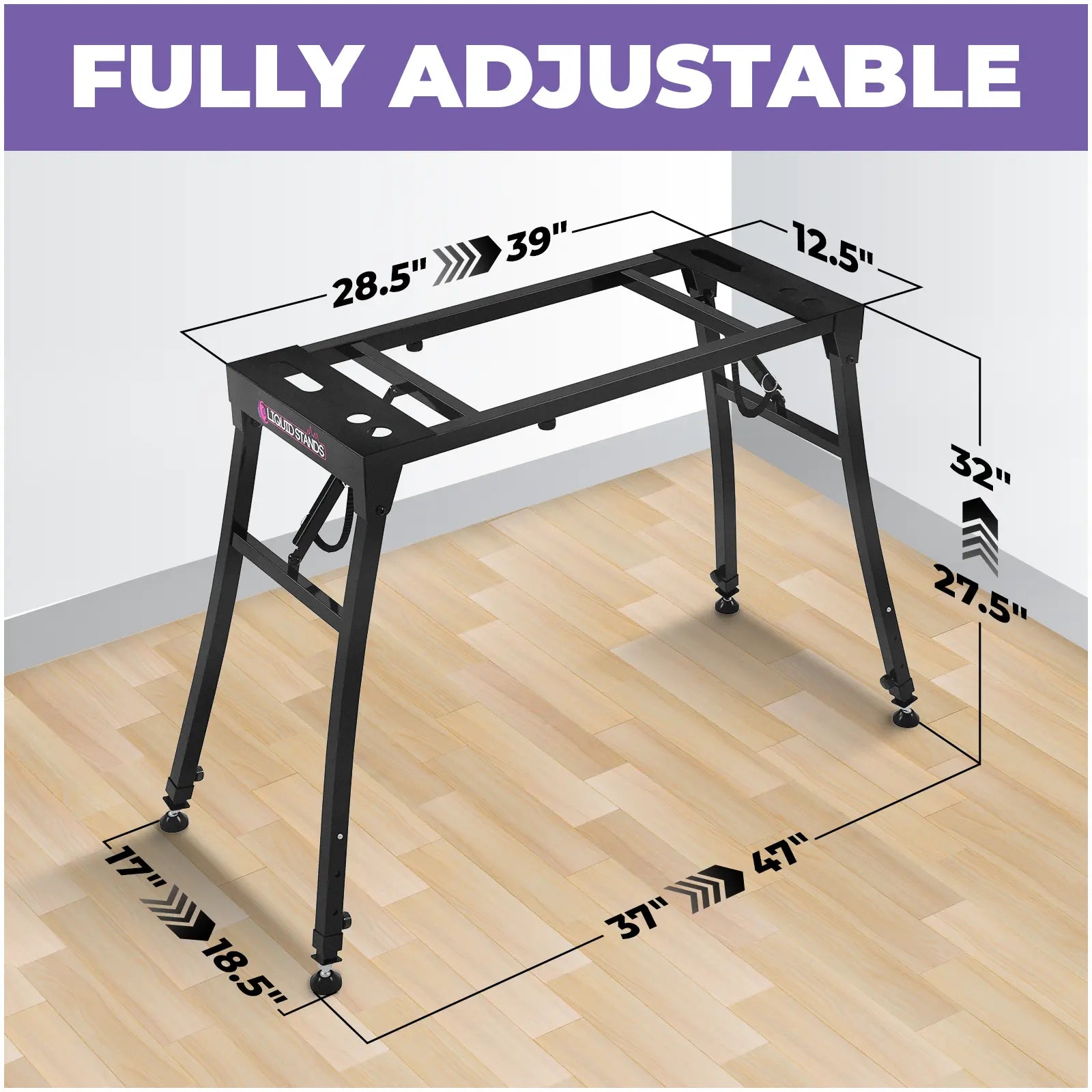 Refurbished Collapsible Keyboard Stand Liquid Stands