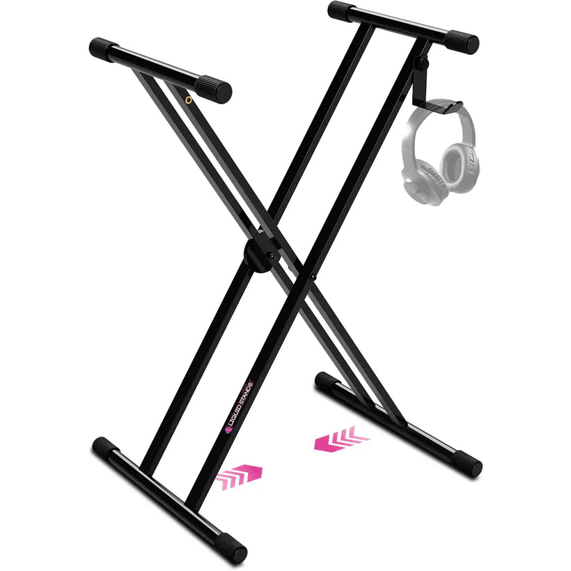 Adjustable X Style Piano Keyboard Stand Liquid Stands