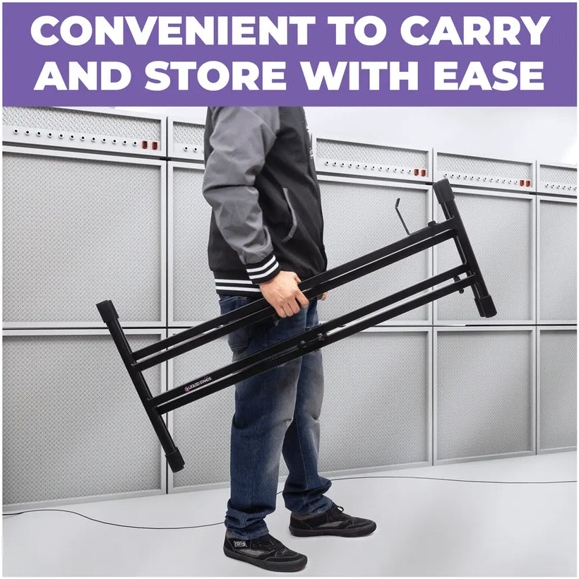 Adjustable X Style Piano Keyboard Stand Liquid Stands
