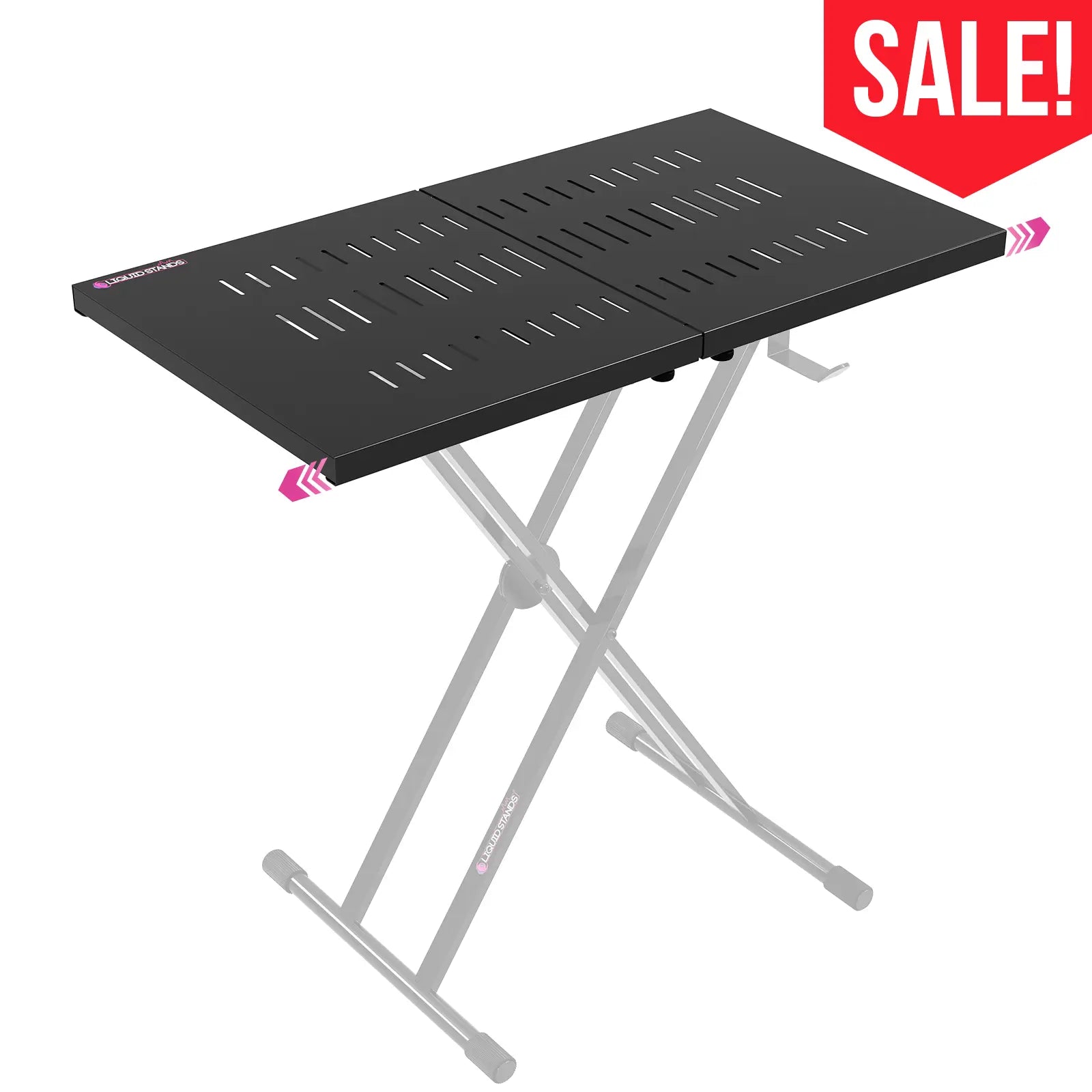 Utility Table Top for X Style and Z Style Piano Stands Liquid Stands