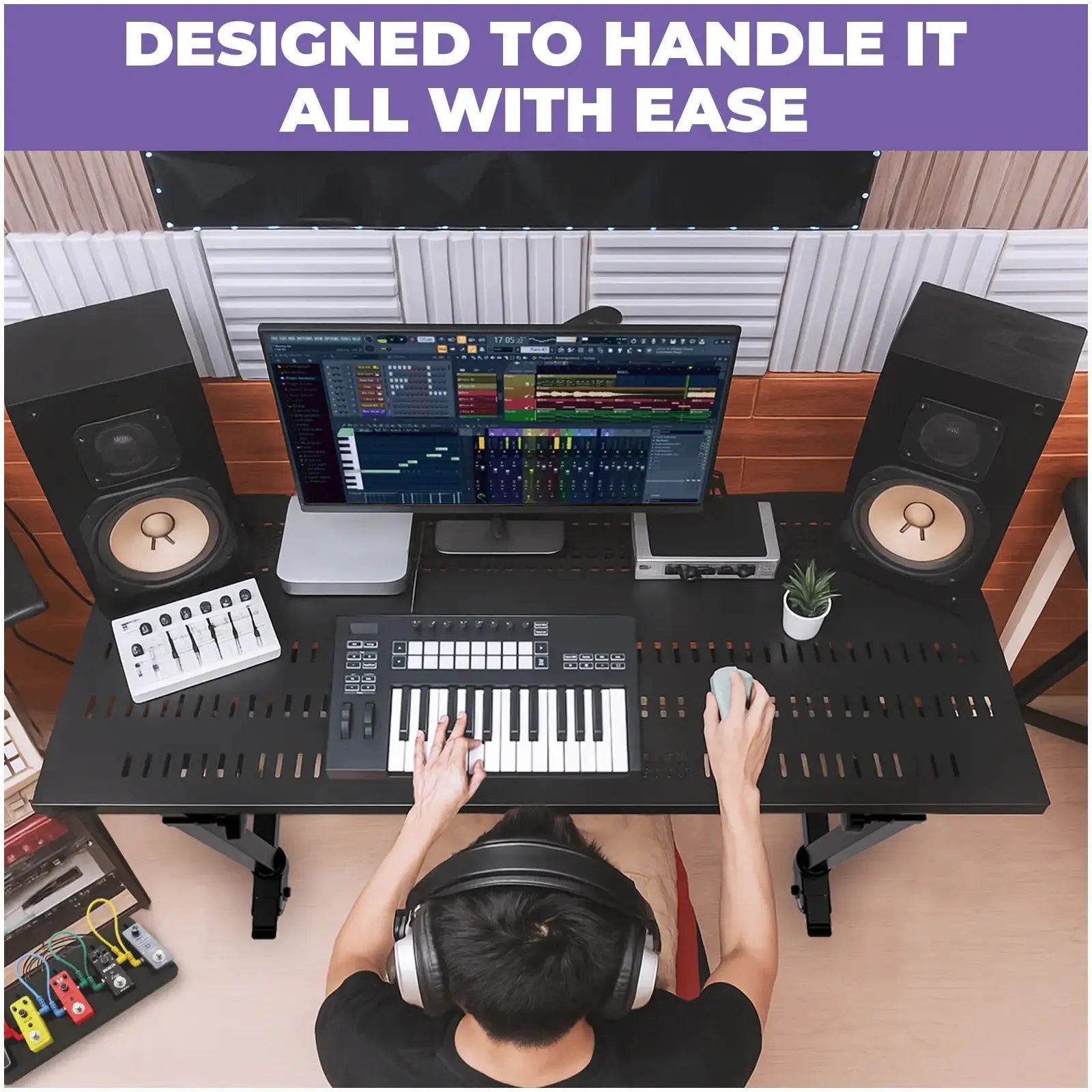 Utility Table Top for X Style and Z Style Piano Stands - Liquid Stands Utility Table Top for X Style and Z Style Piano Stands - Liquid Stands