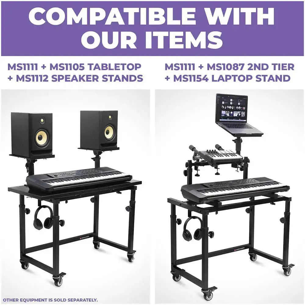 Stackable Computer Keyboards 3-Tier Portable Keyboard Workstation| 3-tier Keyboard Stand – Liquid Stands