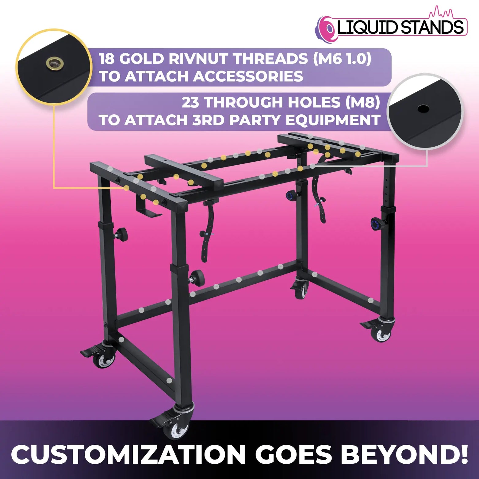 Portable Home Recording Studio Workstation – Liquid Stands