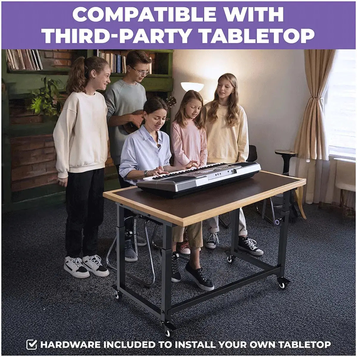 Portable Keyboard Workstation | Home Studio Stand Liquid Stands