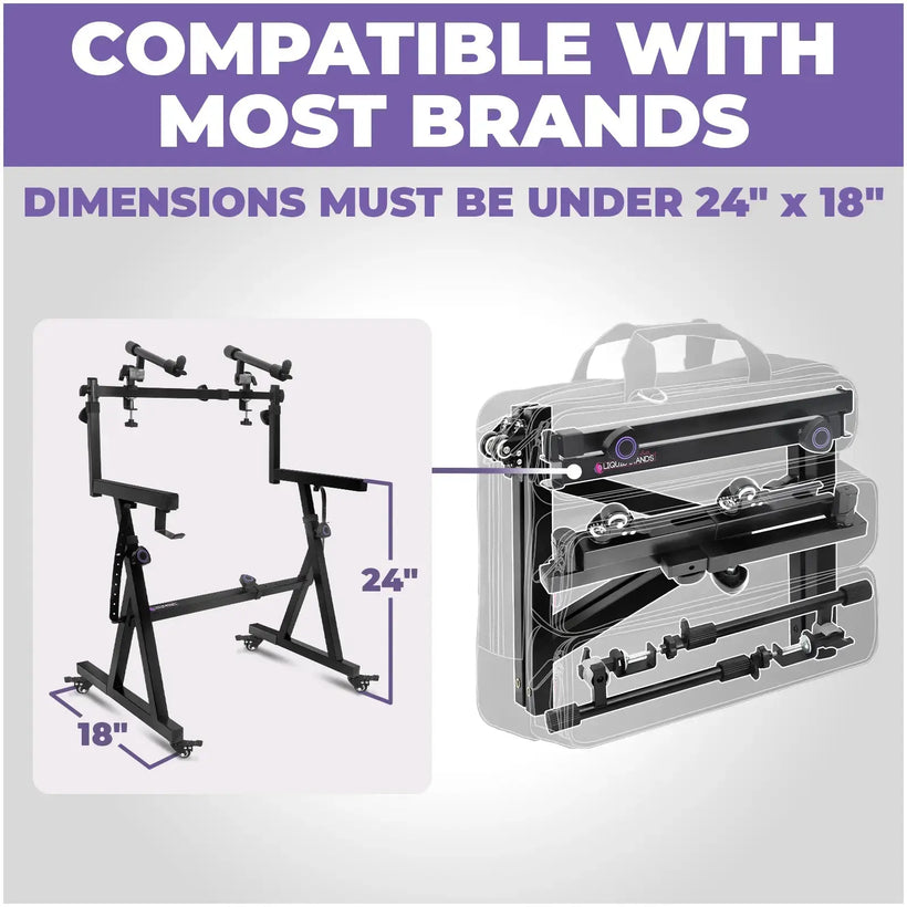 WS Liquid Stands Carry Bag | Keyboard Stand Bag - Liquid Stands