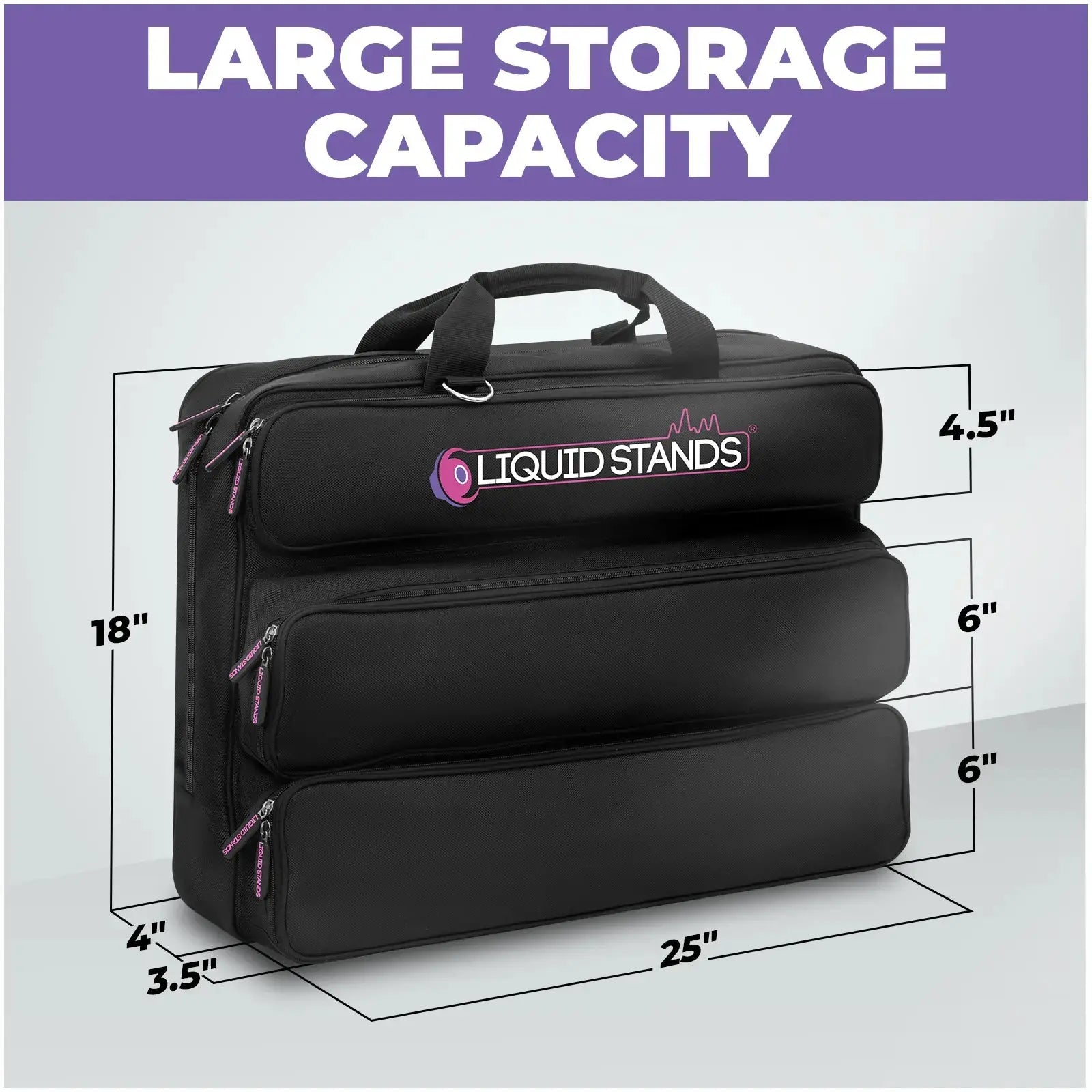 WS Liquid Stands Carry Bag | Keyboard Stand Bag - Liquid Stands