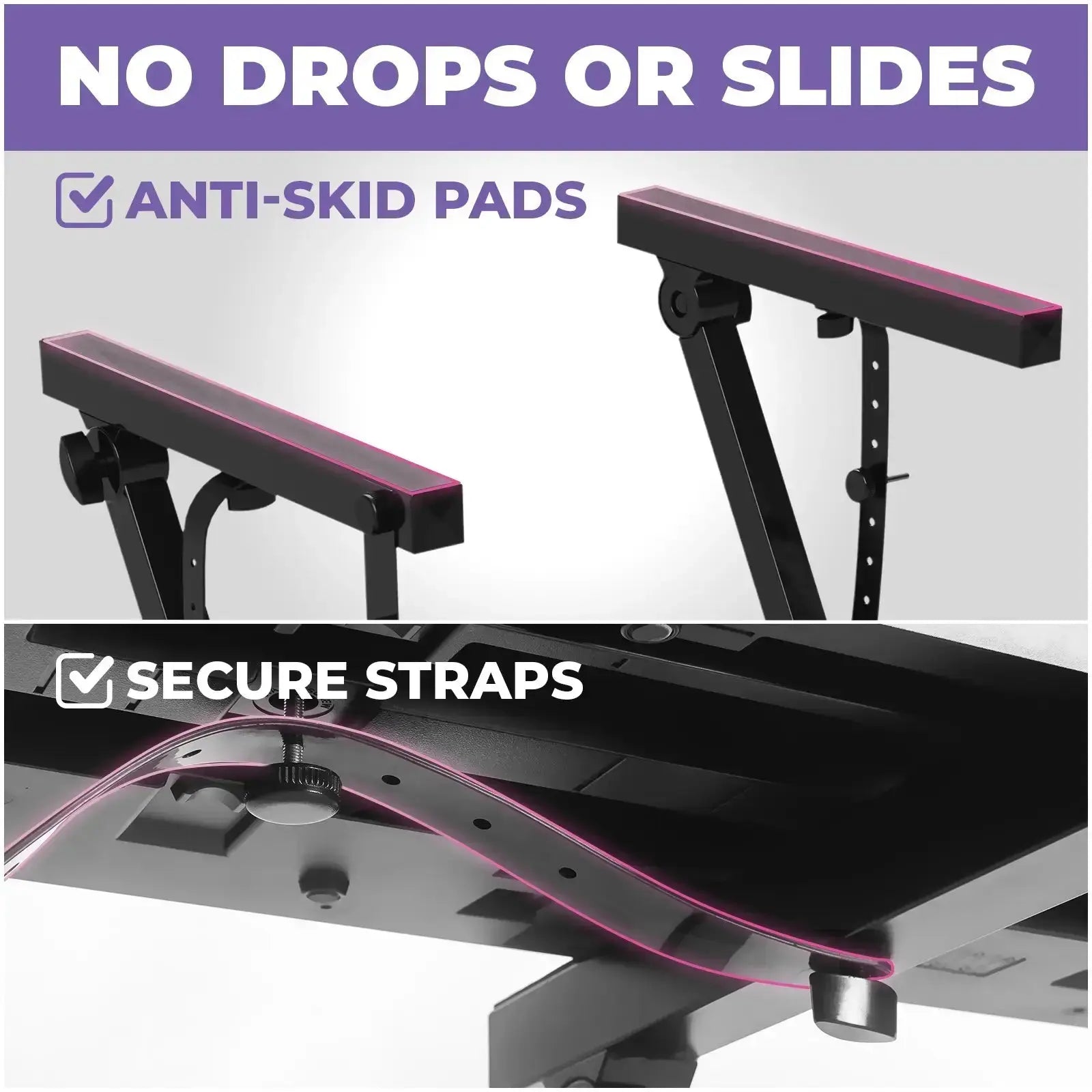 Foldable Z Style Black Piano Stand Liquid Stands
