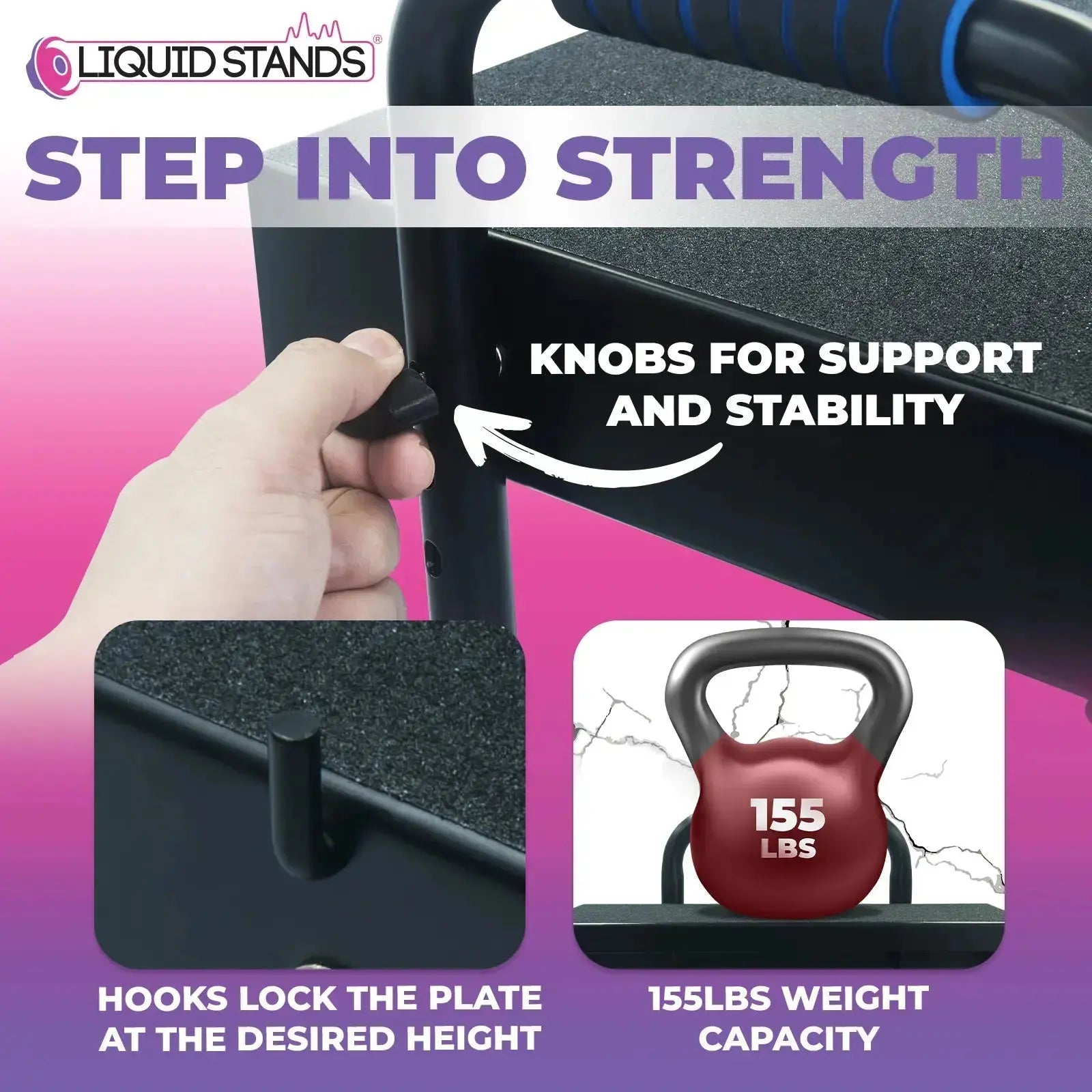 WS Ergonomic Piano Foot Rest Liquid Stands