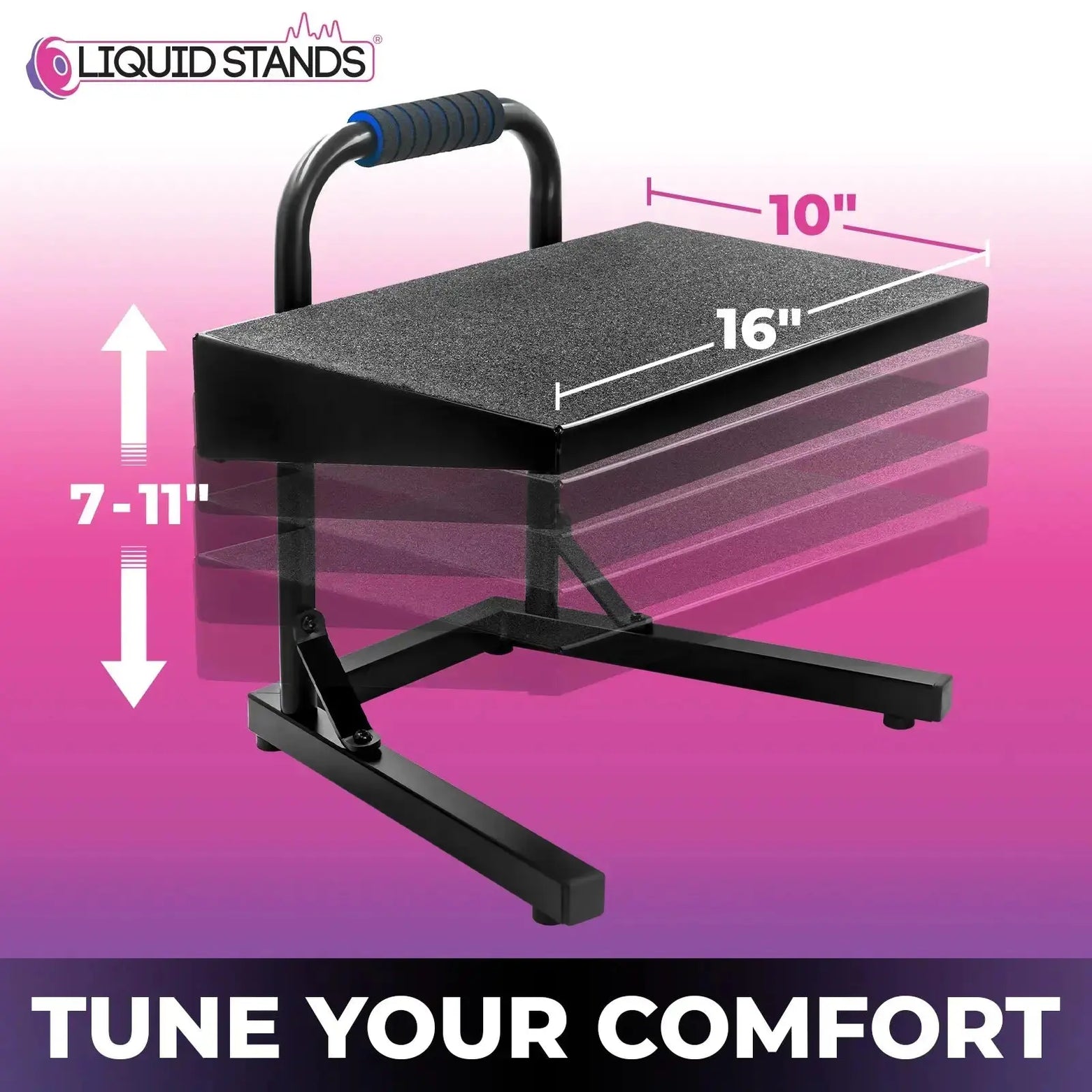 WS Ergonomic Piano Foot Rest Liquid Stands
