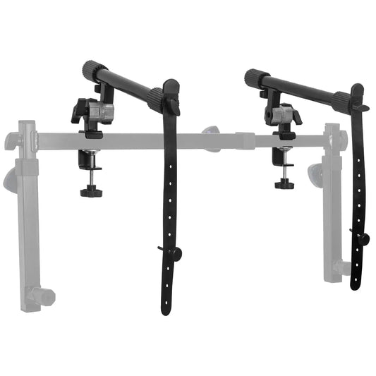 WS Adjustable 2-Tier Keyboard Stand Extender - Arms Only with Straps Liquid Stands