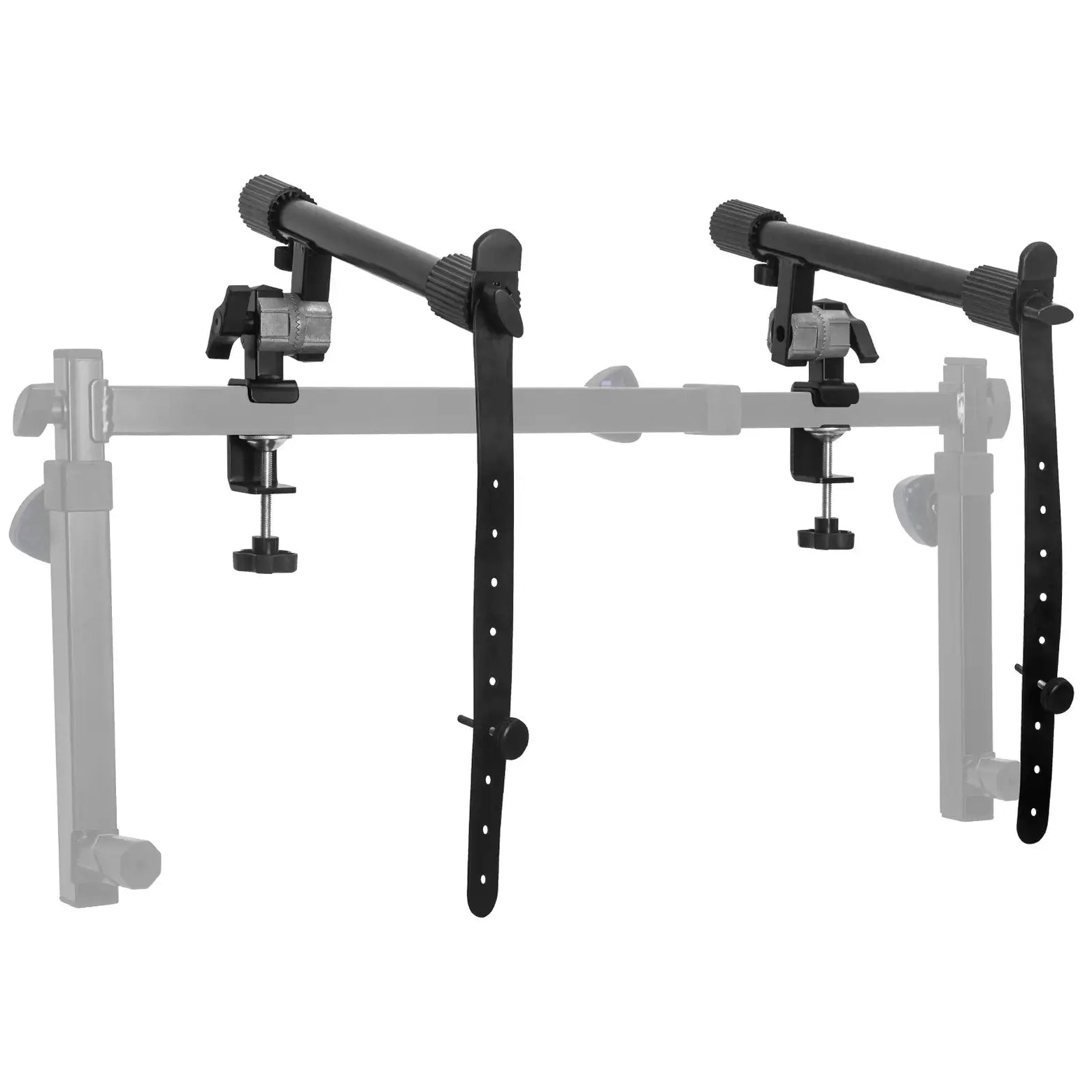 WS Adjustable 2-Tier Keyboard Stand Extender - Arms Only with Straps Liquid Stands