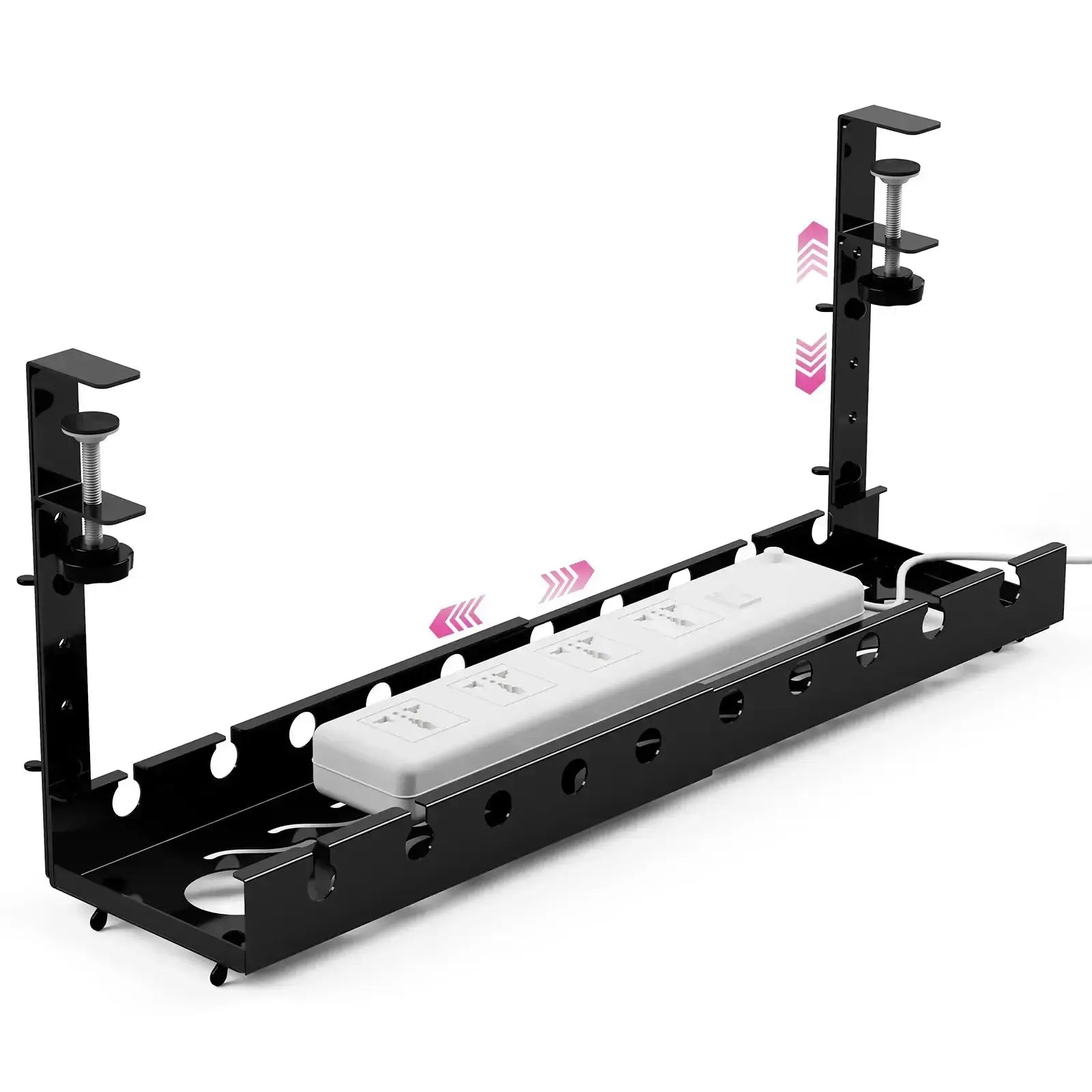 Extendable Under Desk Cable Management Tray Liquid Stands