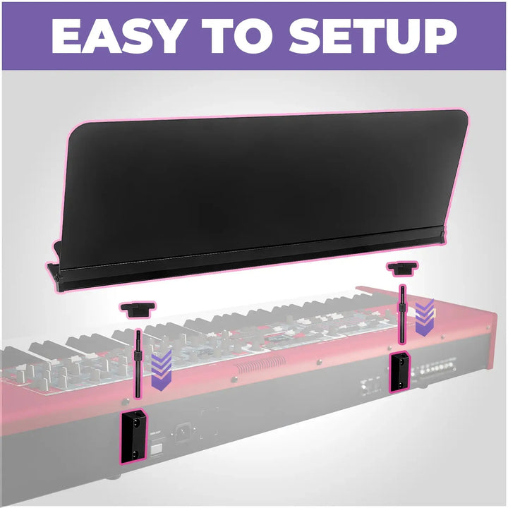 WS Music Sheet Stand for Nord Keyboard - Liquid Stands