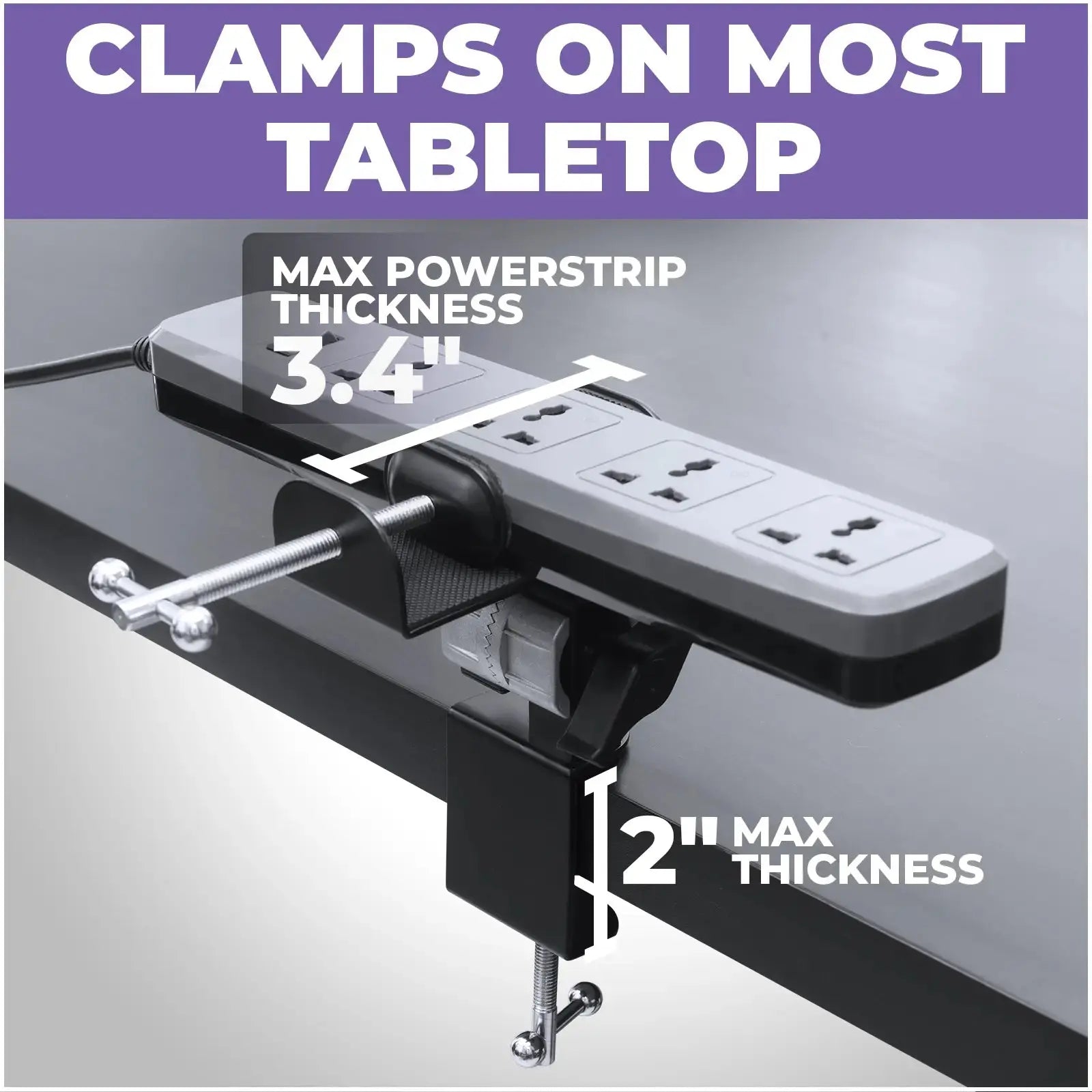 Power Strip Clamp Liquid Stands