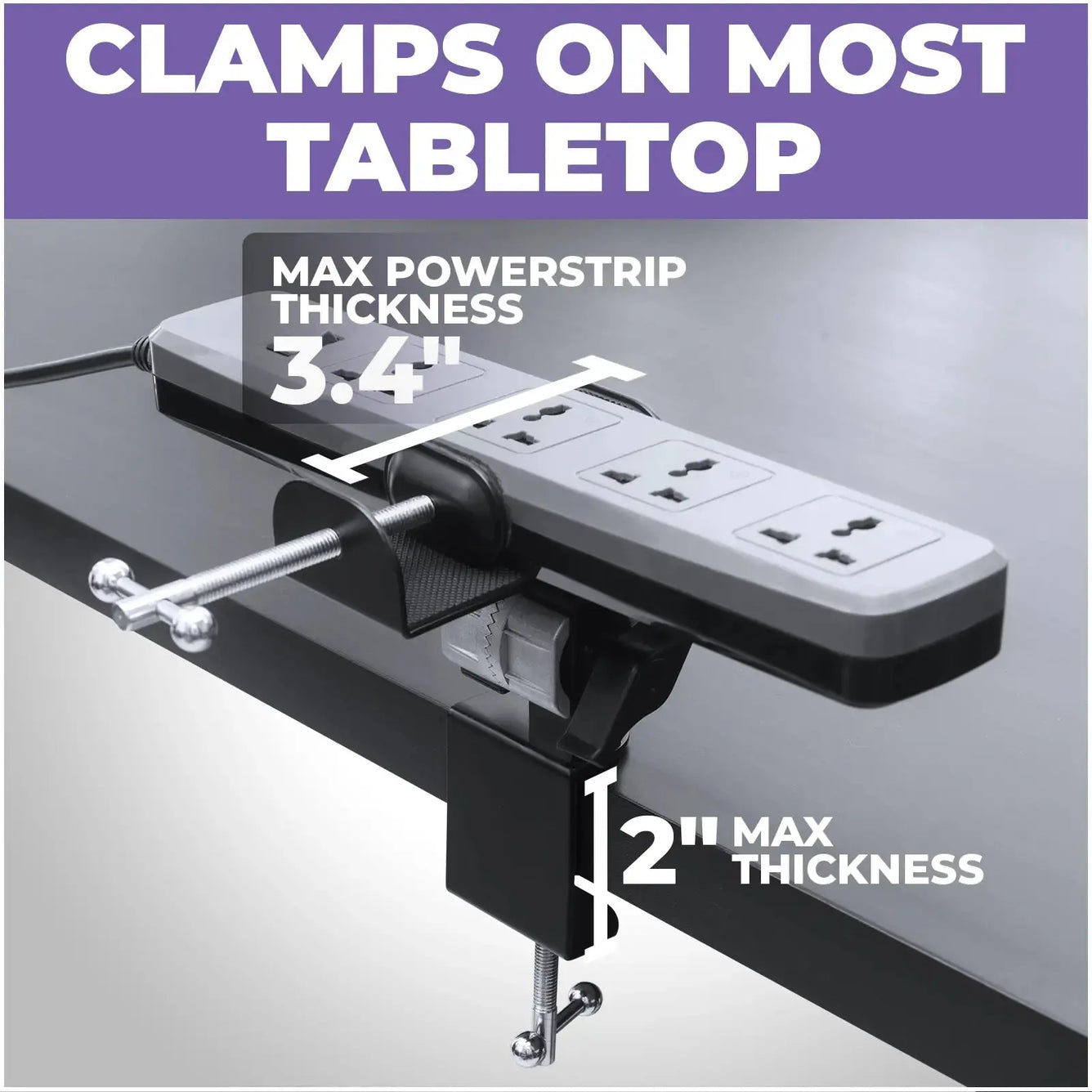 Power Strip Clamp Liquid Stands