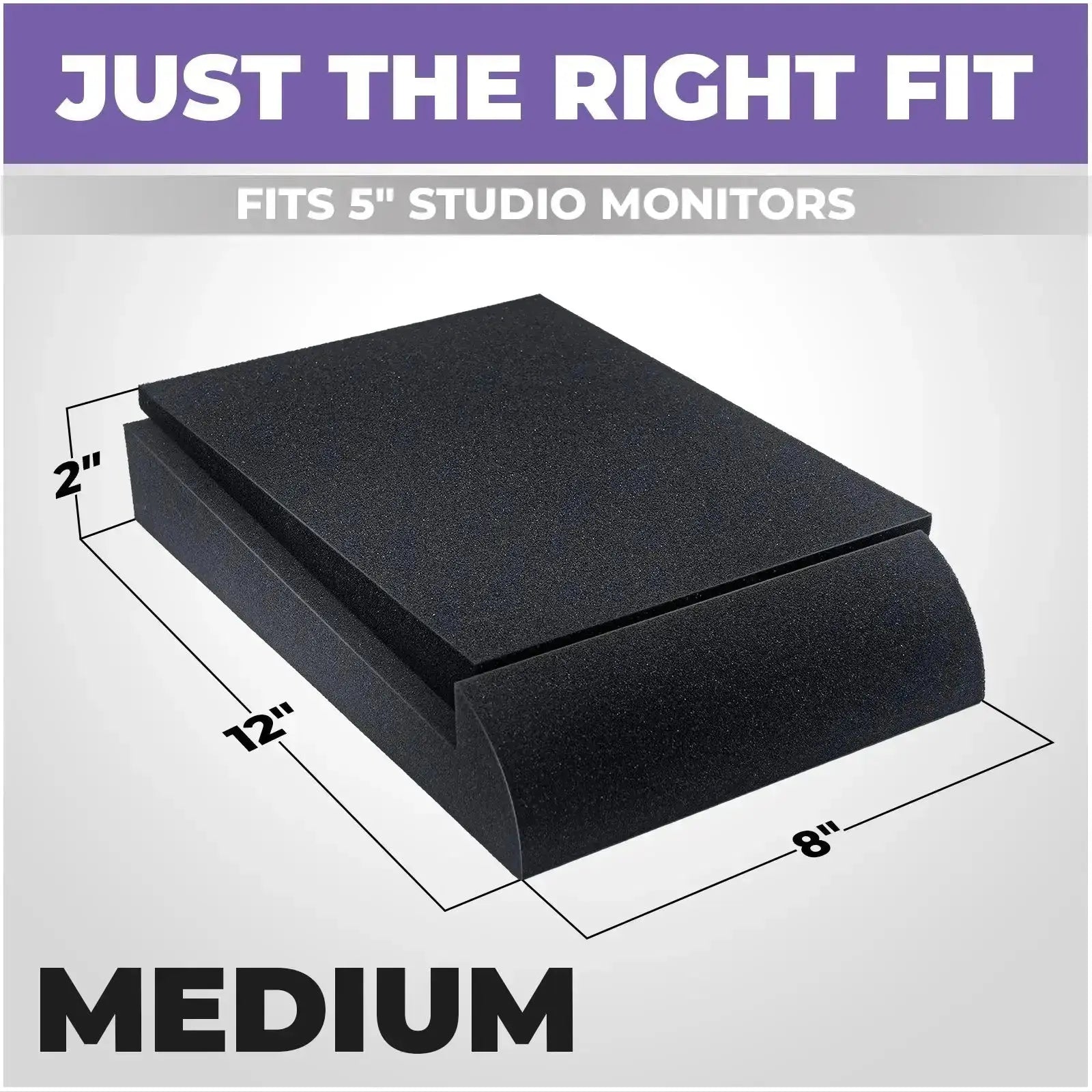 Studio Monitor Sound Isolation Pads for Speakers- 5