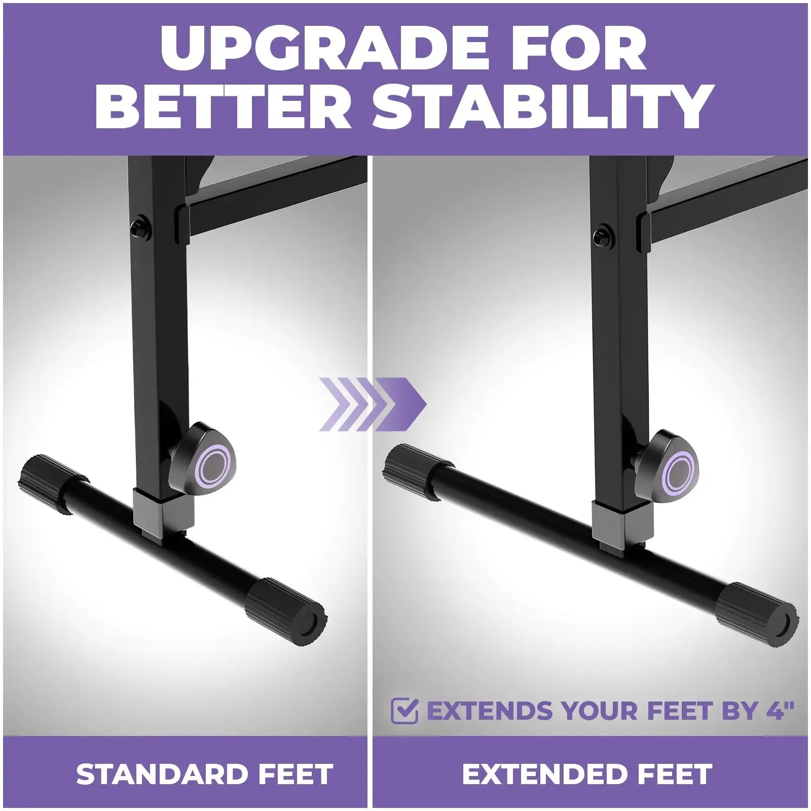 Longer Legs for Piano Bench with Backrest Liquid Stands