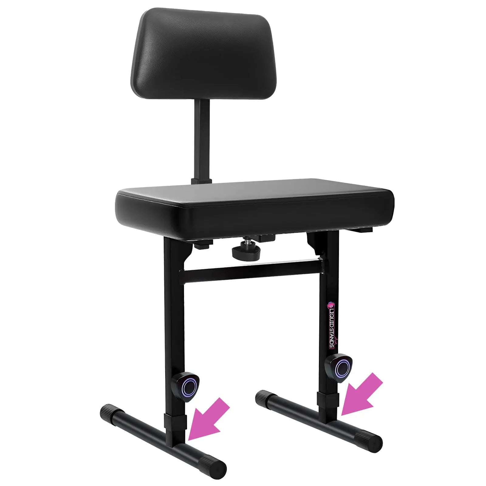 Longer Legs for Piano Bench with Backrest Liquid Stands