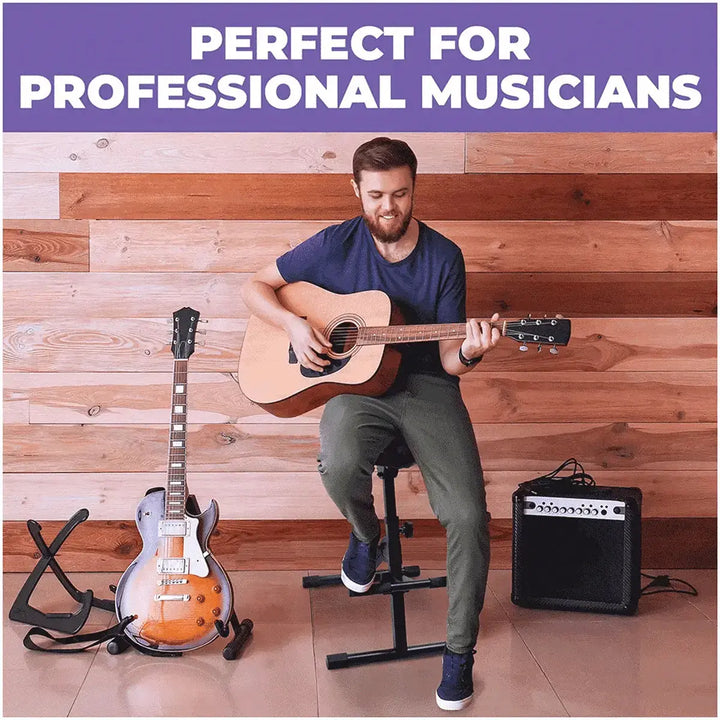Professional Guitar Stool with Guitar Holder Liquid Stands
