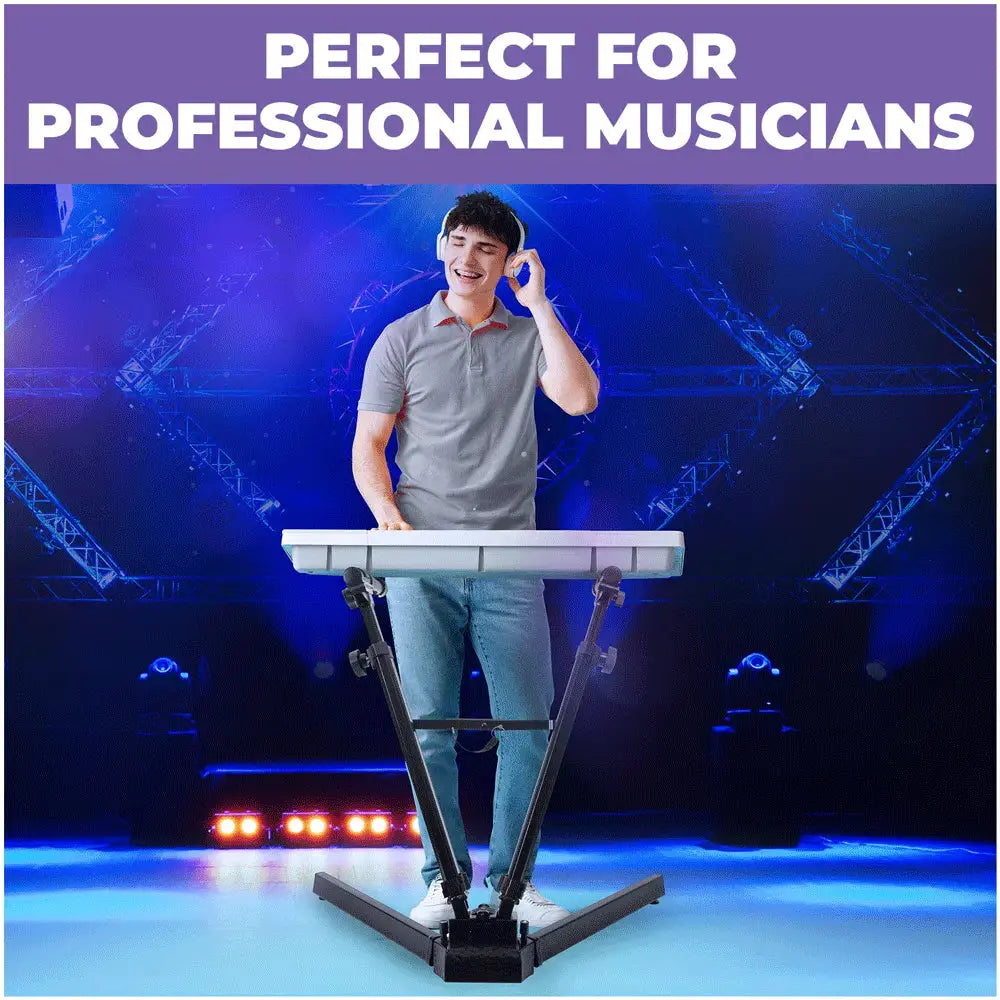 3-Tier Portable Keyboard Workstation| 3-tier Keyboard Stand – Liquid Stands