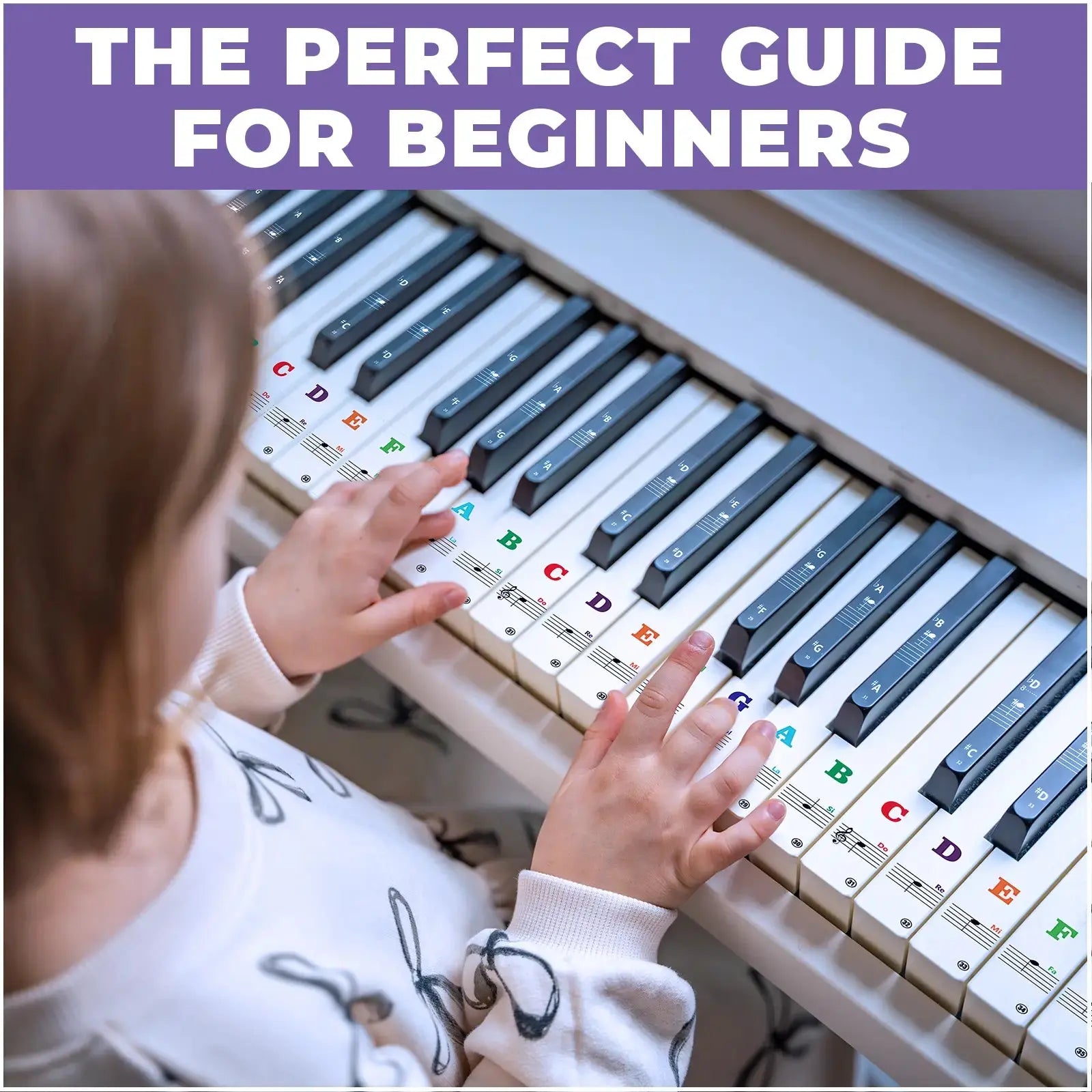 Keyboard Note Stickers Liquid Stands