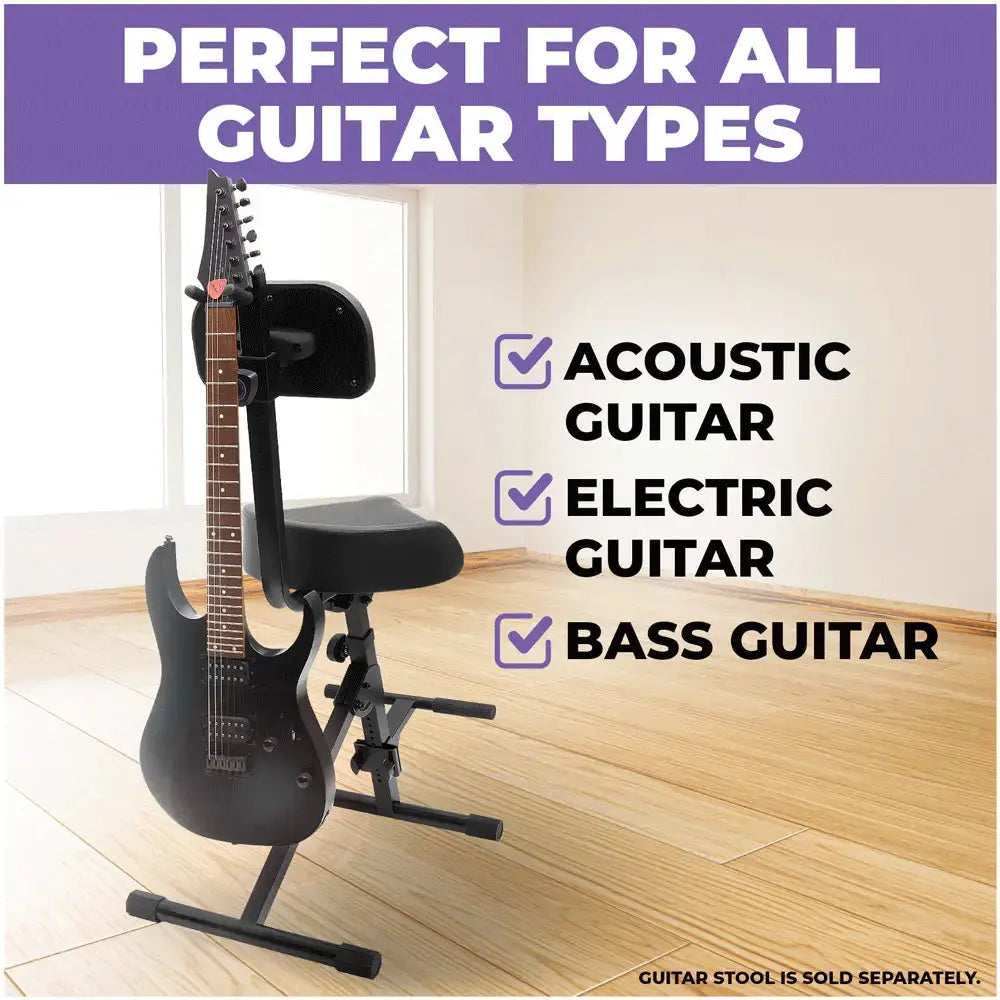 Adjustable Backrest for Guitar Stool Liquid Stands