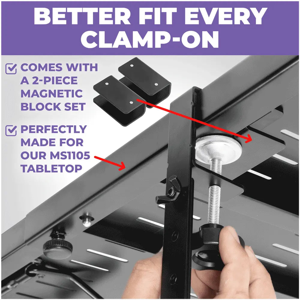 2-pc Magnetic Blocks Liquid Stands