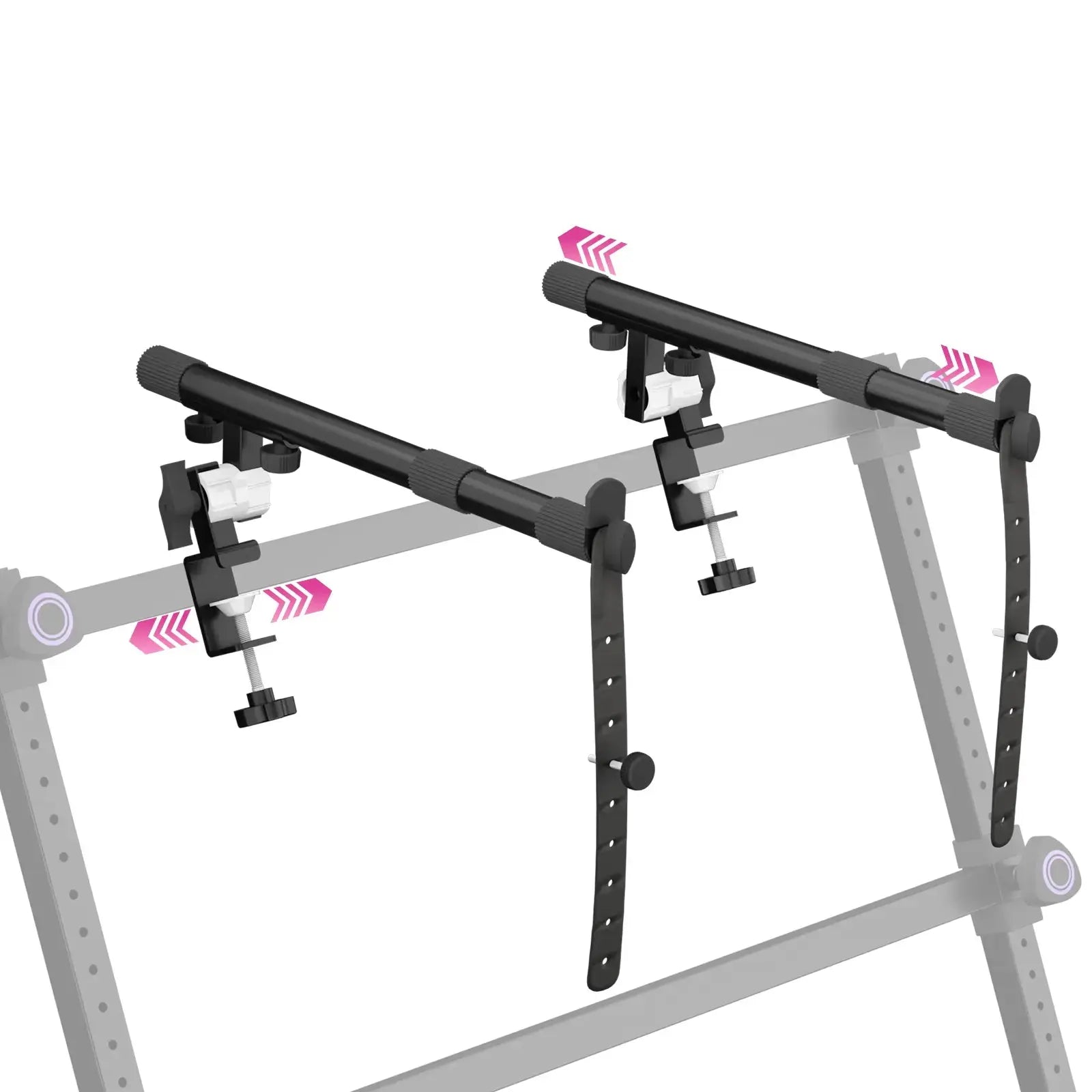 3-Tier Keyboard and Synth Stand Arms Liquid Stands
