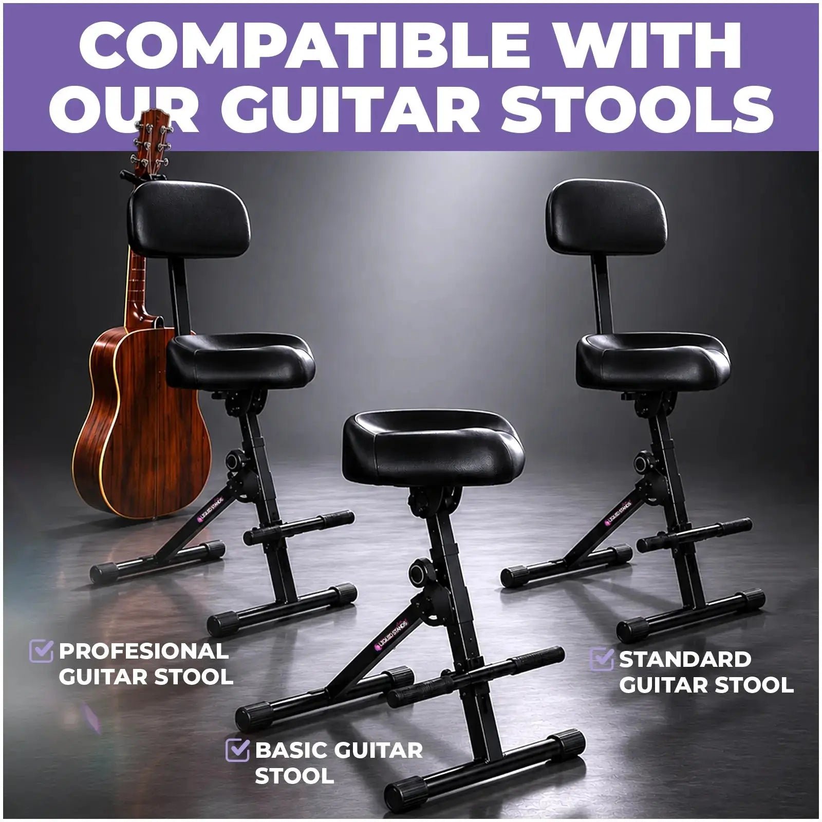 Soft Cushion Seat for Guitar Stools Liquid Stands