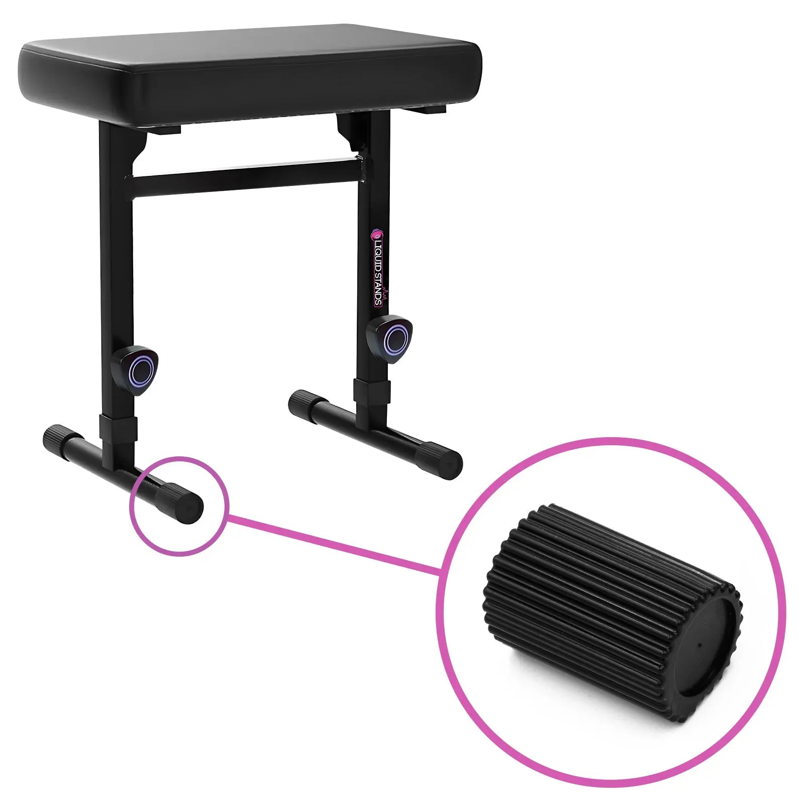 Plastic Foot for Piano Benches Liquid Stands