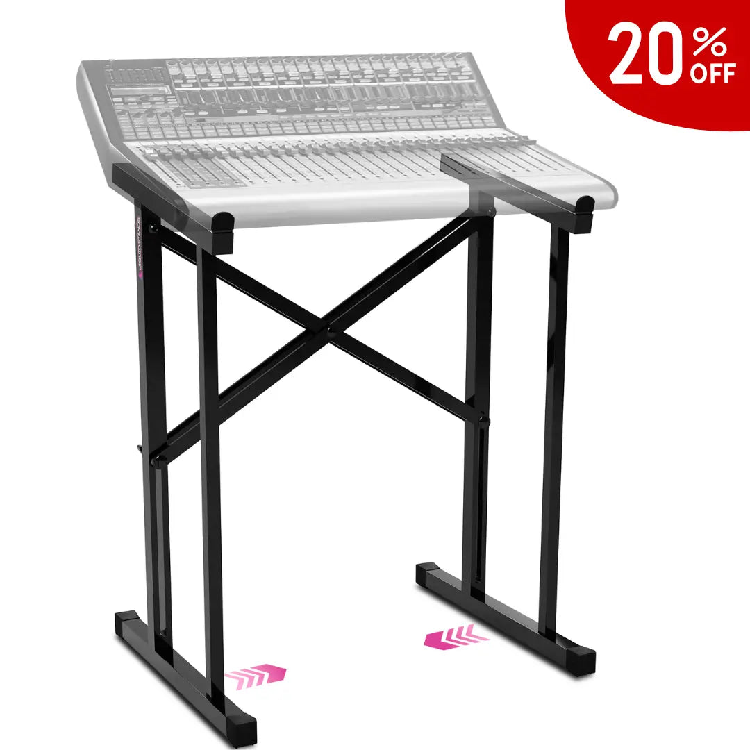 Refurbished Collapsible Audio Mixer Stand Liquid Stands